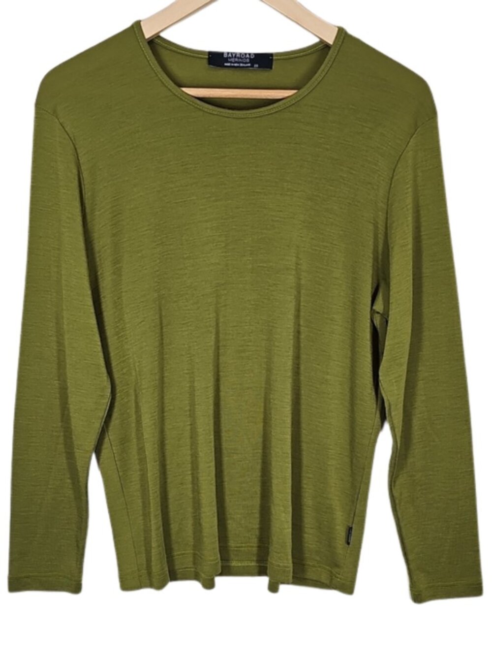 Bay Road Merinos 100% Merino Wool Long Sleeve Top XL New Zealand Base Layer